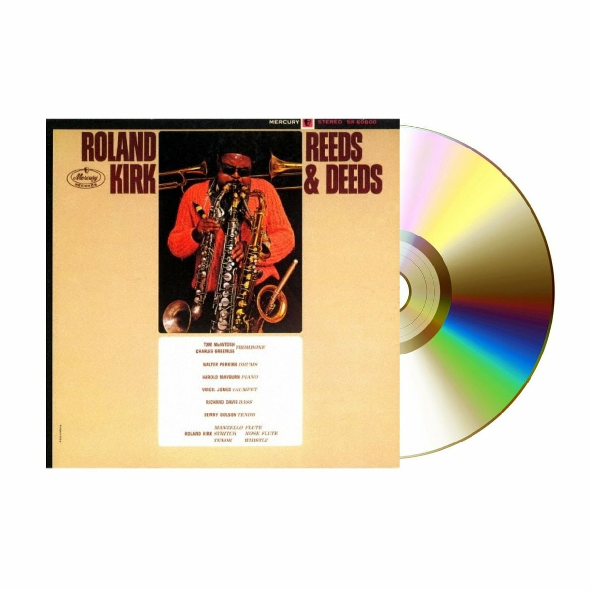 Музыка CD Roland Kirk - Reeds & Deeds (CD, Album, Limited Edition, 2025)