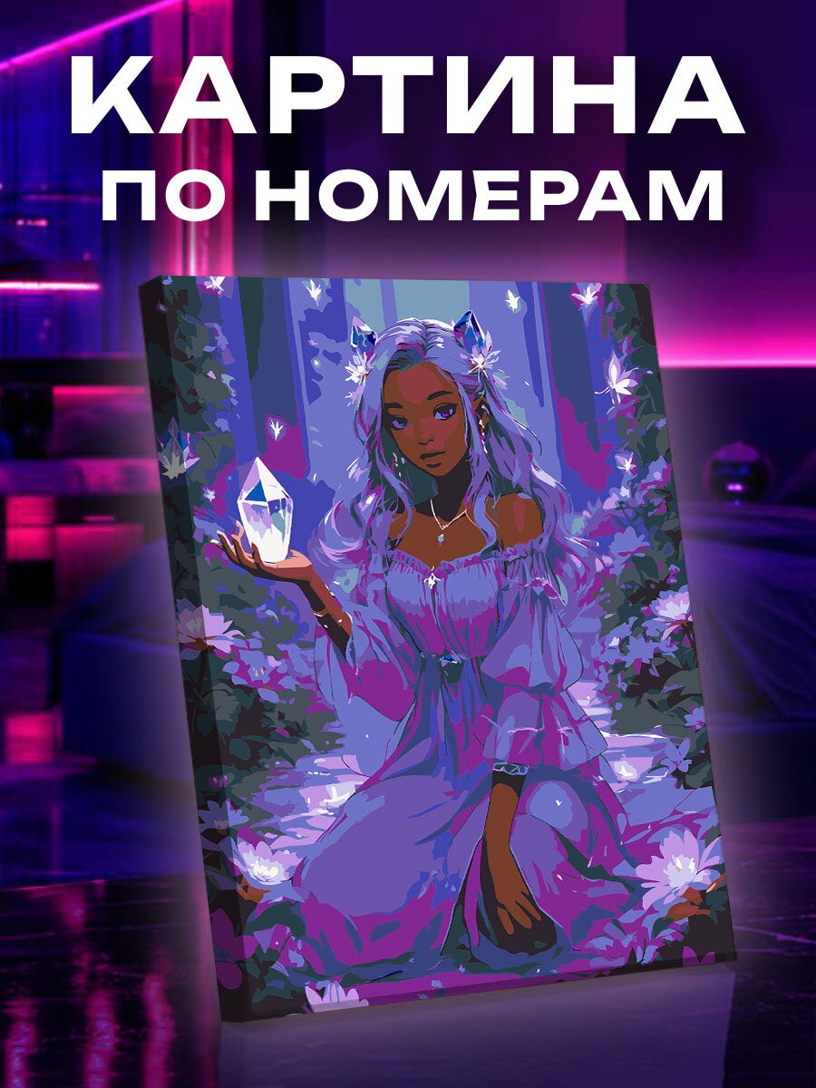 Картина по номерам Аниме
