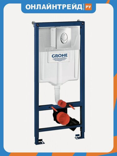 Изображение товара Инсталляция Grohe Rapid SL (38721001), с панелью смыва Skate Air