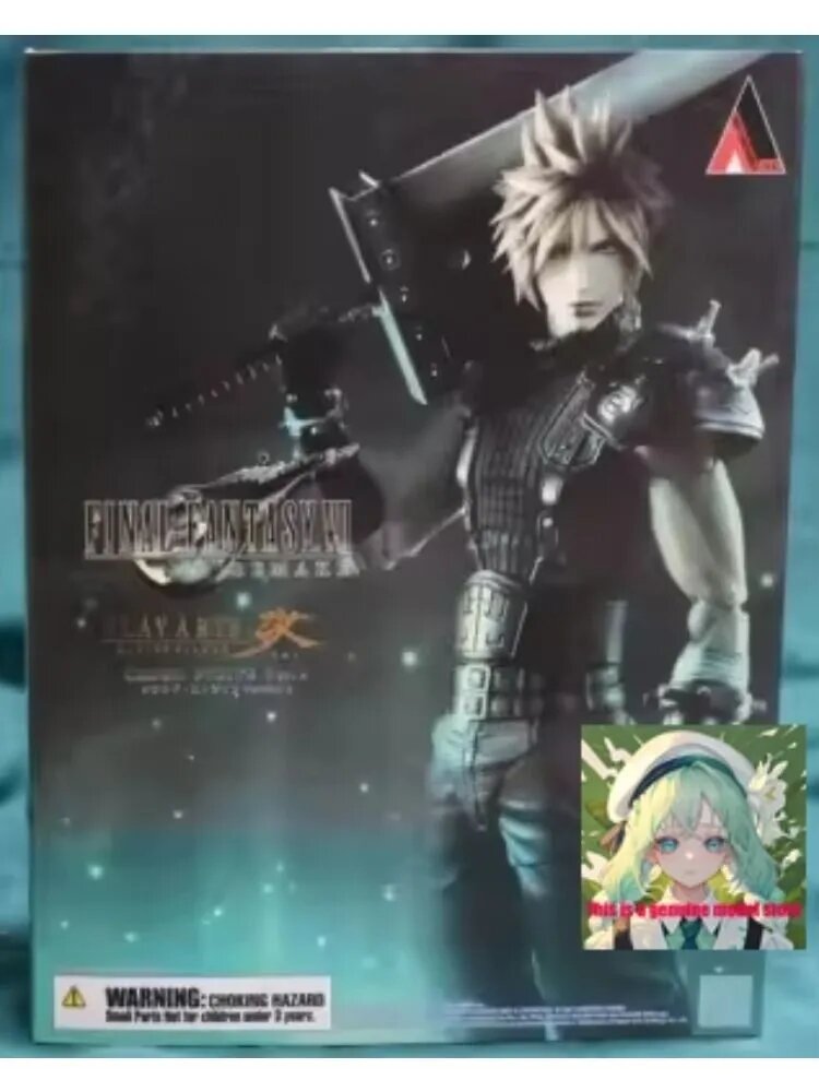 SQUARE ENIX PLAY ARTS Cloud Strife 26cm Коллекция Кукольных Игрушек