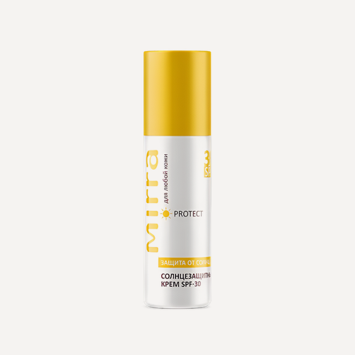Изображение товара Солнцезащитный крем Mirra SPF 30, с экстрактом зеленого чая, 75мл