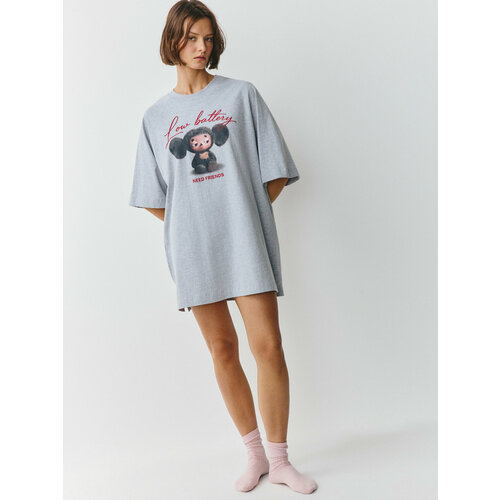 фото Платье sela из коллекции sela x союзмультфильм, размер 46, разноцветный