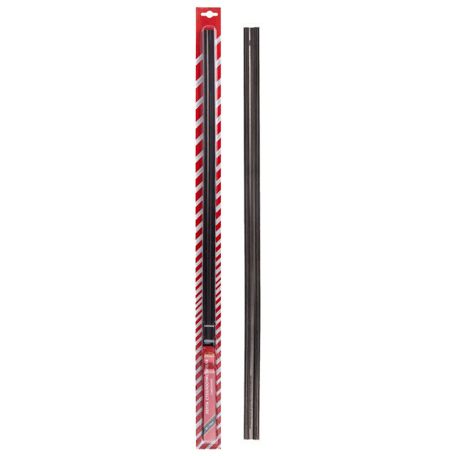 Резинка для бескаркасной щетки, 28", 70см, с графитом, 2шт, резина
