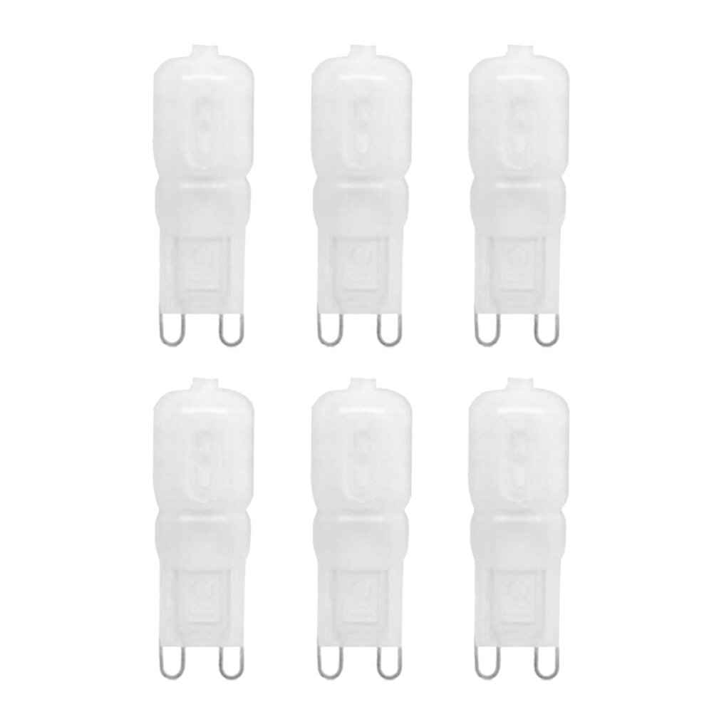 6 Шт G9 LED Лампа 2835SMD 3W Регулируемая Корн Лампа Замена Лампы Белый Свет 4 80X1 60X1 00Cm