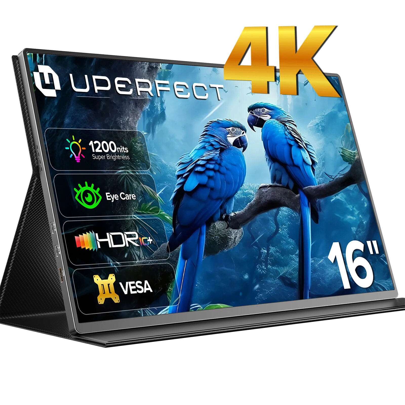UPERFECT 16" 4K портативный монитор, EU Plug