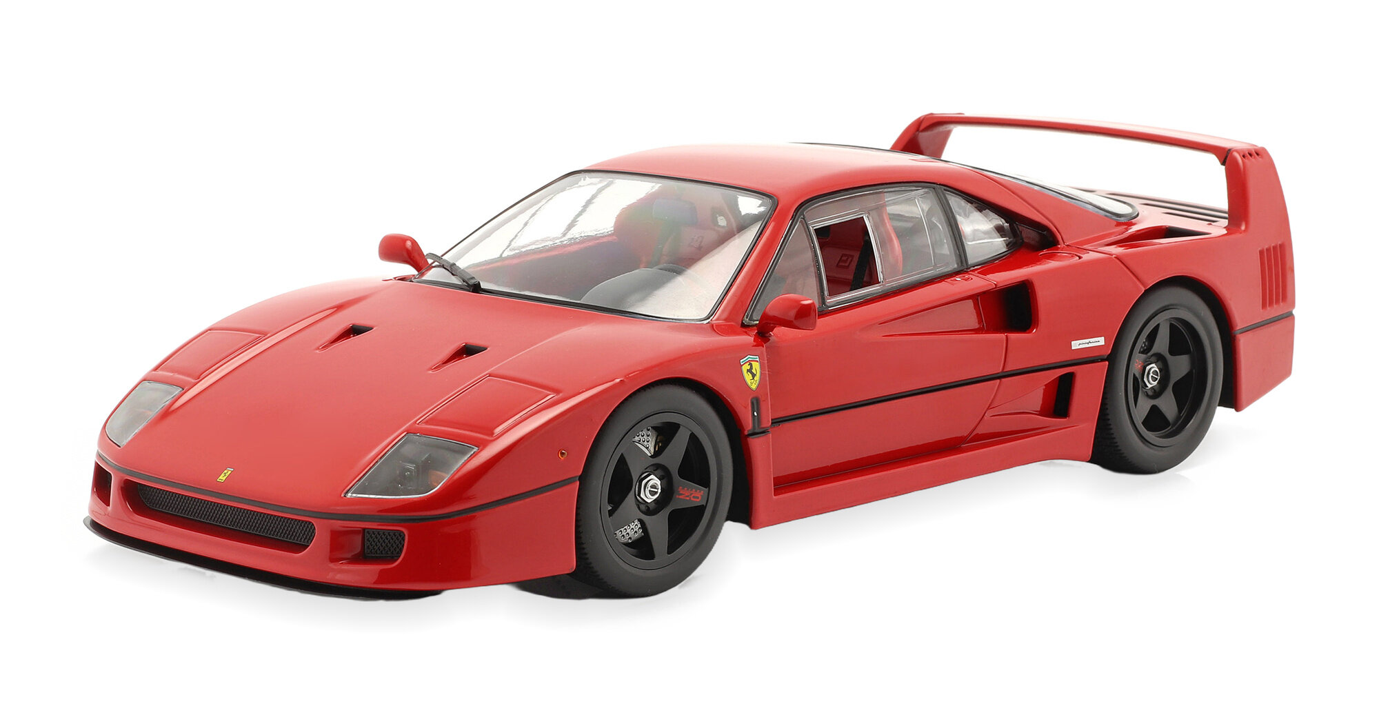 Модель коллекционная KK-SCALE Ferrari F40 lightweight 1990 red