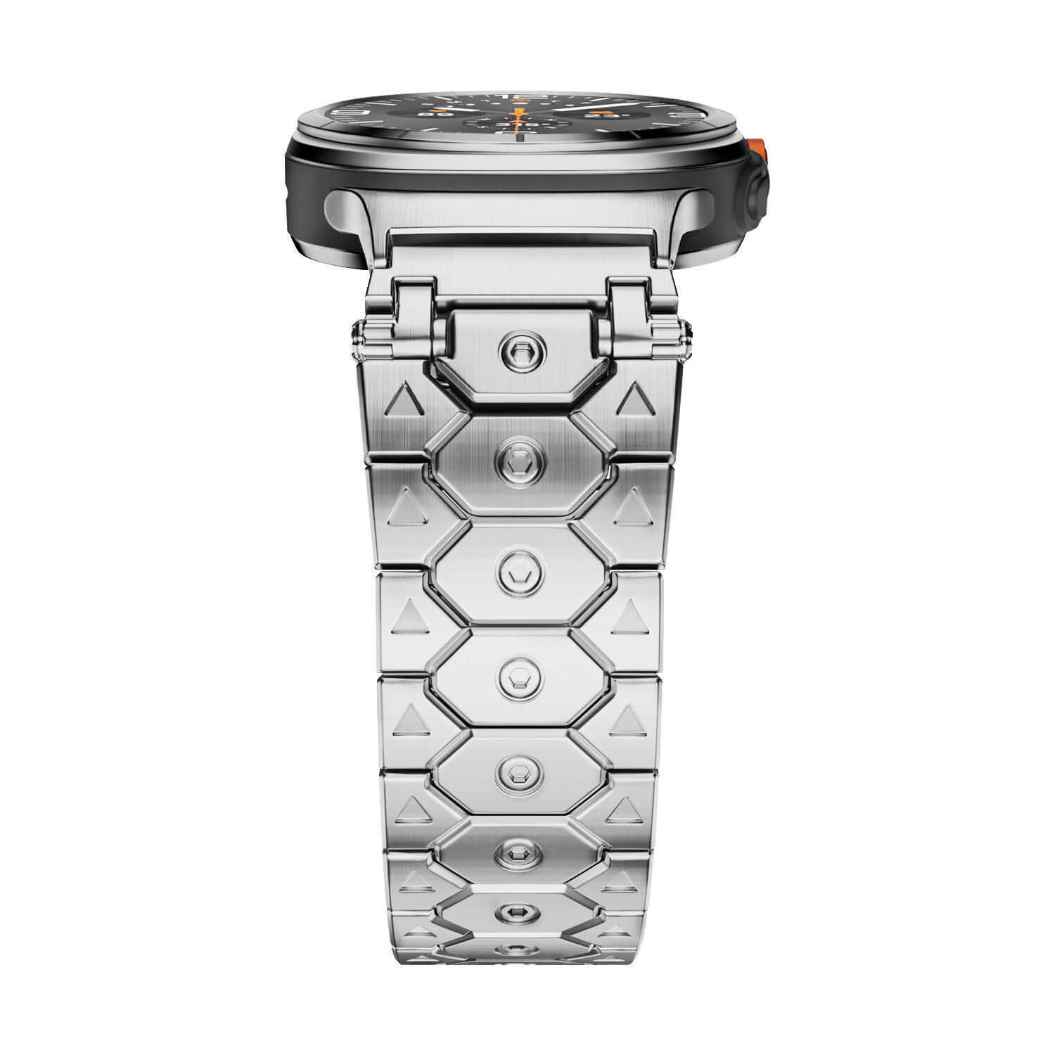 Металлический ремешок для умных часов Samsung Galaxy Watch 8 /7/6/5/4/Ultra стальной браслет мужчинам женщинам AF покрытие