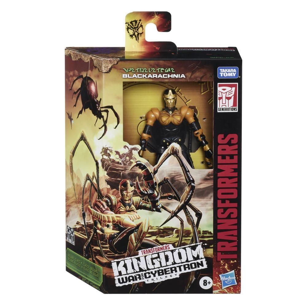 Трансформеры хасбро Игрушка War for Cybertron Kingdom Chapter WFC-K5 Blackarachnia Deluxe Class