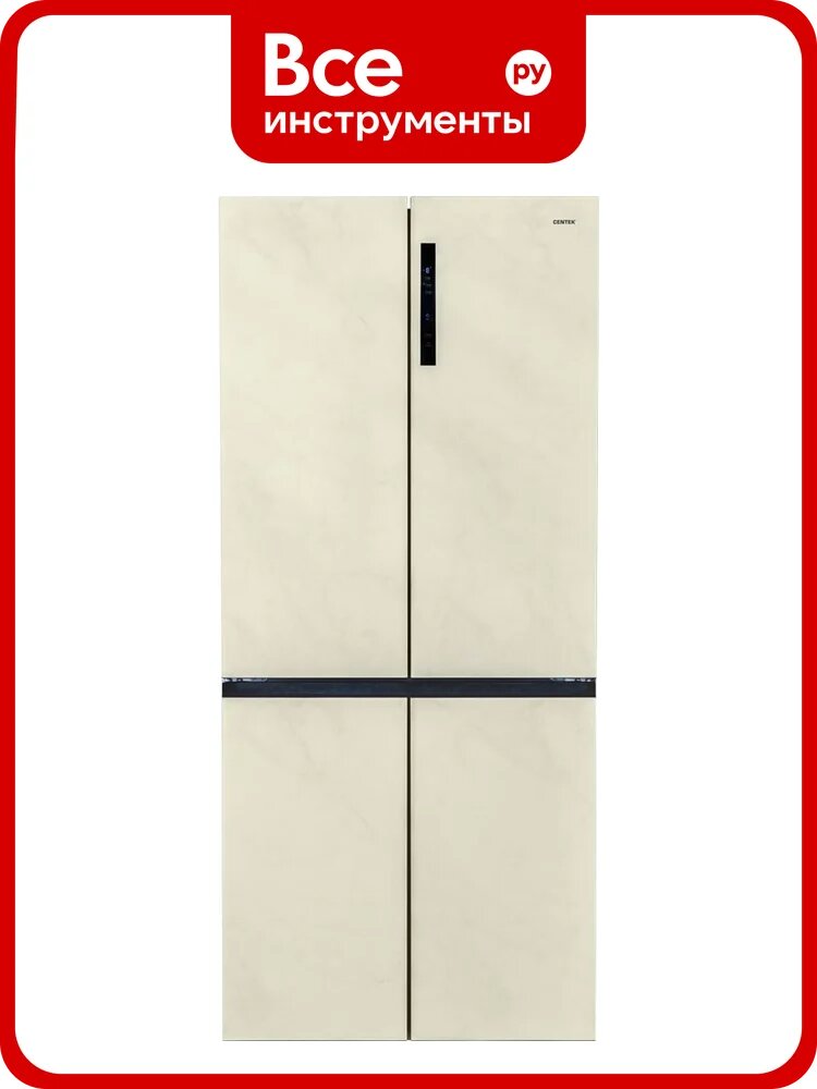 Холодильник Centek CT-1746 NF Marble Glass NF600л (212л/388л) 833х668х1920мм, Стекло, 4 двери CT-1746 Marble