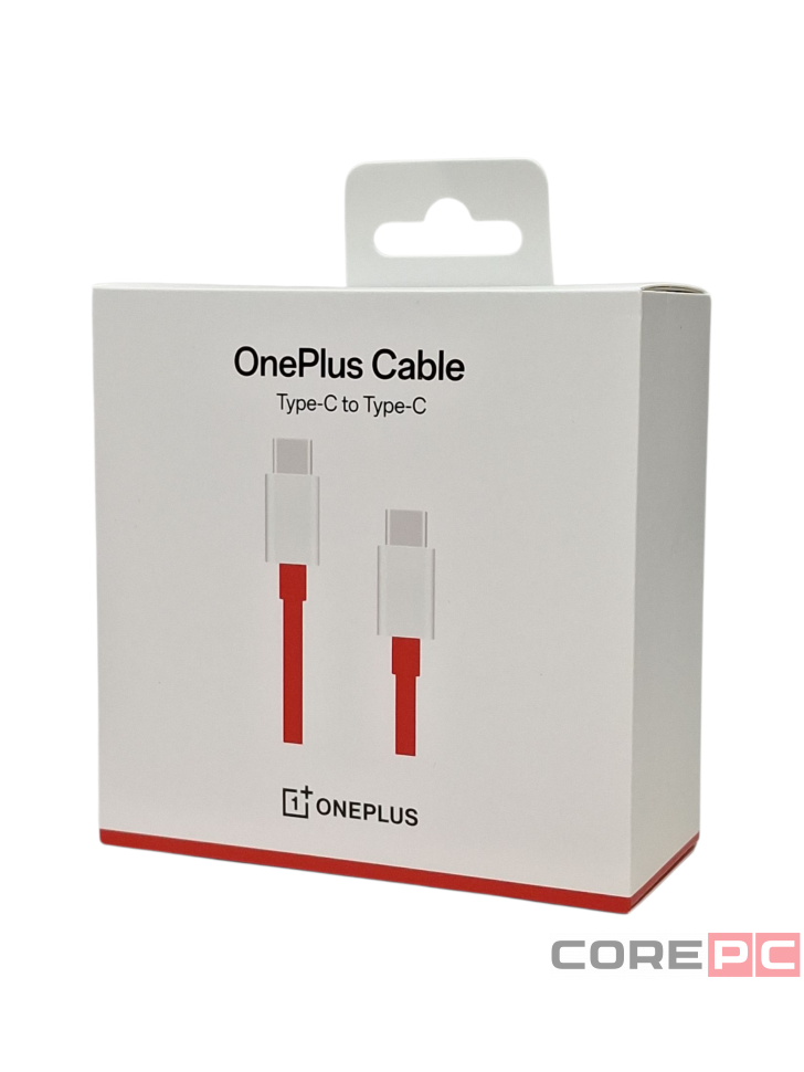 Кабель-зарядка Type-C на Type-C OnePlus 12A 1м (DL152) красный