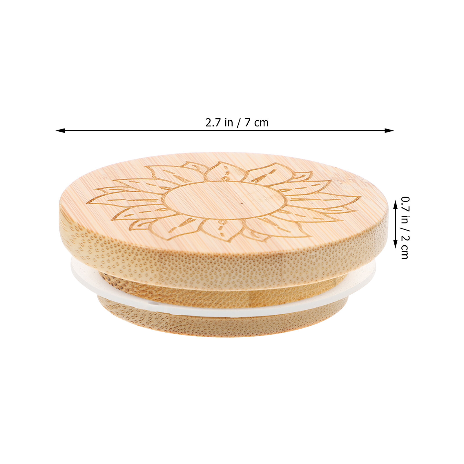 3 Штуки Пробковые Крышки Для Банок Из Стекла Пластика И Металла 7X7Cm