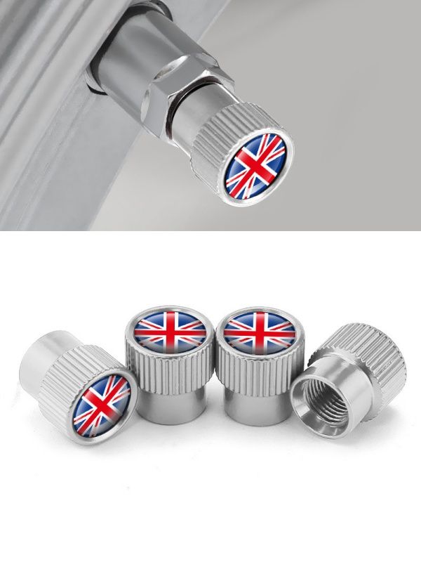 Колпачки на ниппели Mini Cooper F55 F56 R55 R56 R60 F60 алюминиевые 4 шт
