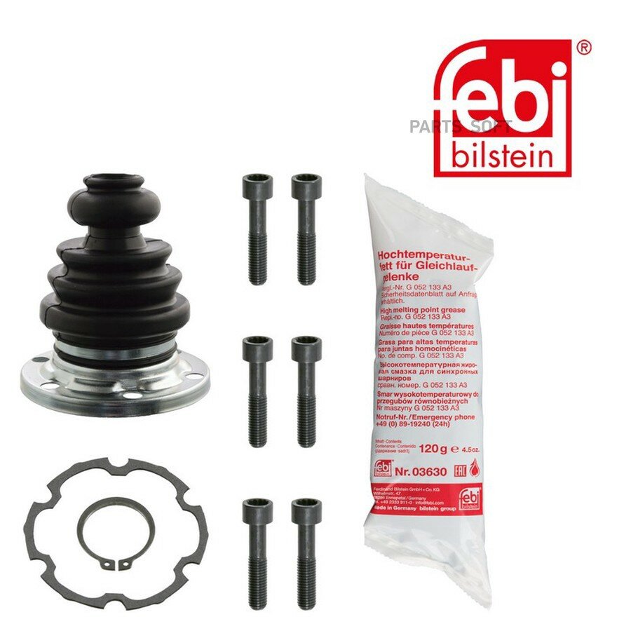 FEBI 03636 к-кт пыльника шруса внутреннего!\ Audi 80/100/A4/A6 1.6-4.2 83>