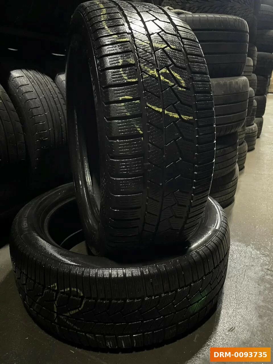 Комплект (2 шт) летних БУ шин Continental ContiWinterContact TS 860S 245/50 R19 35% износ 8280069587 RunFlat