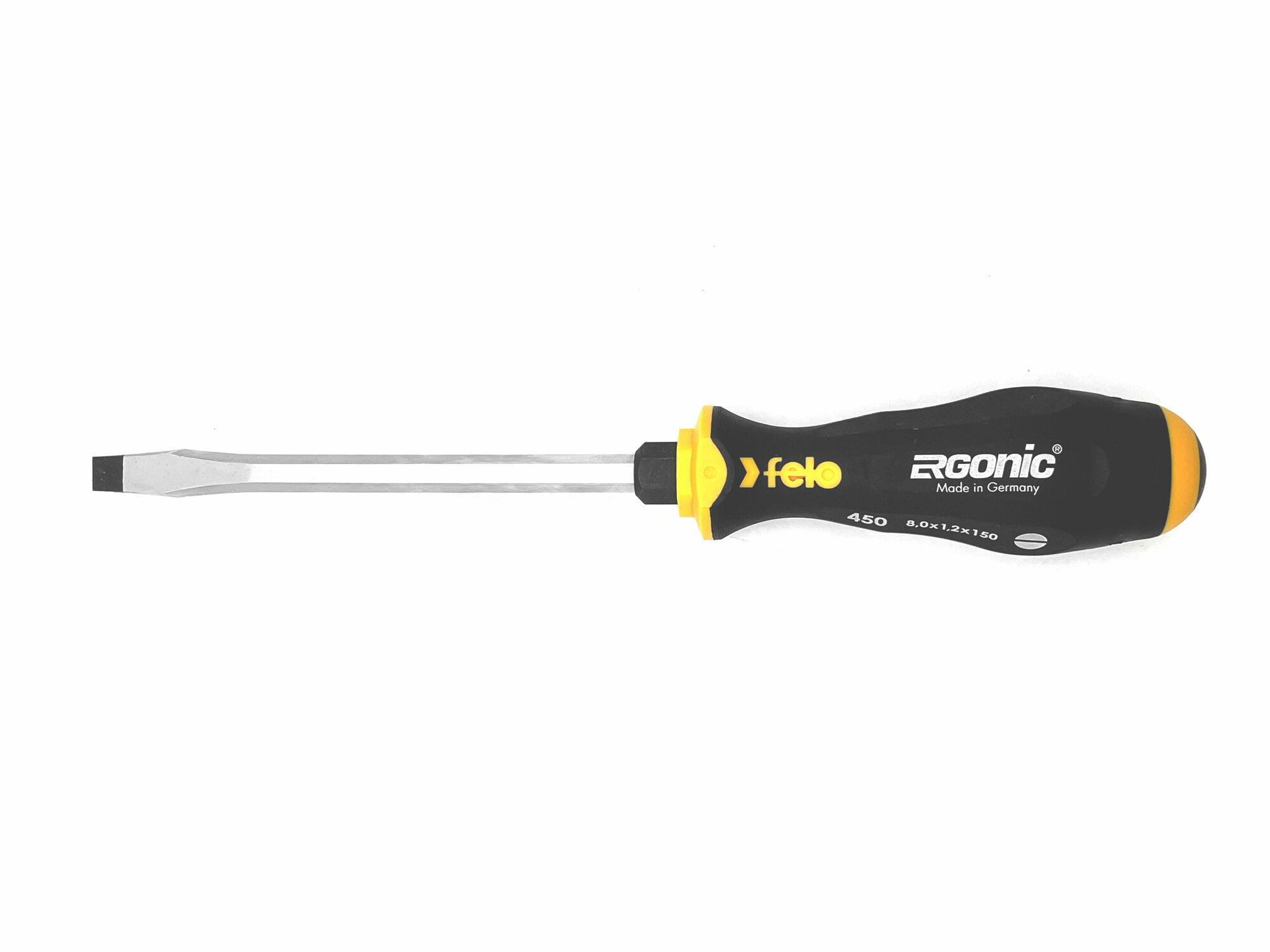 Отвертка шлицевая ударная SL 8,0х1,2х150 Felo 45008040