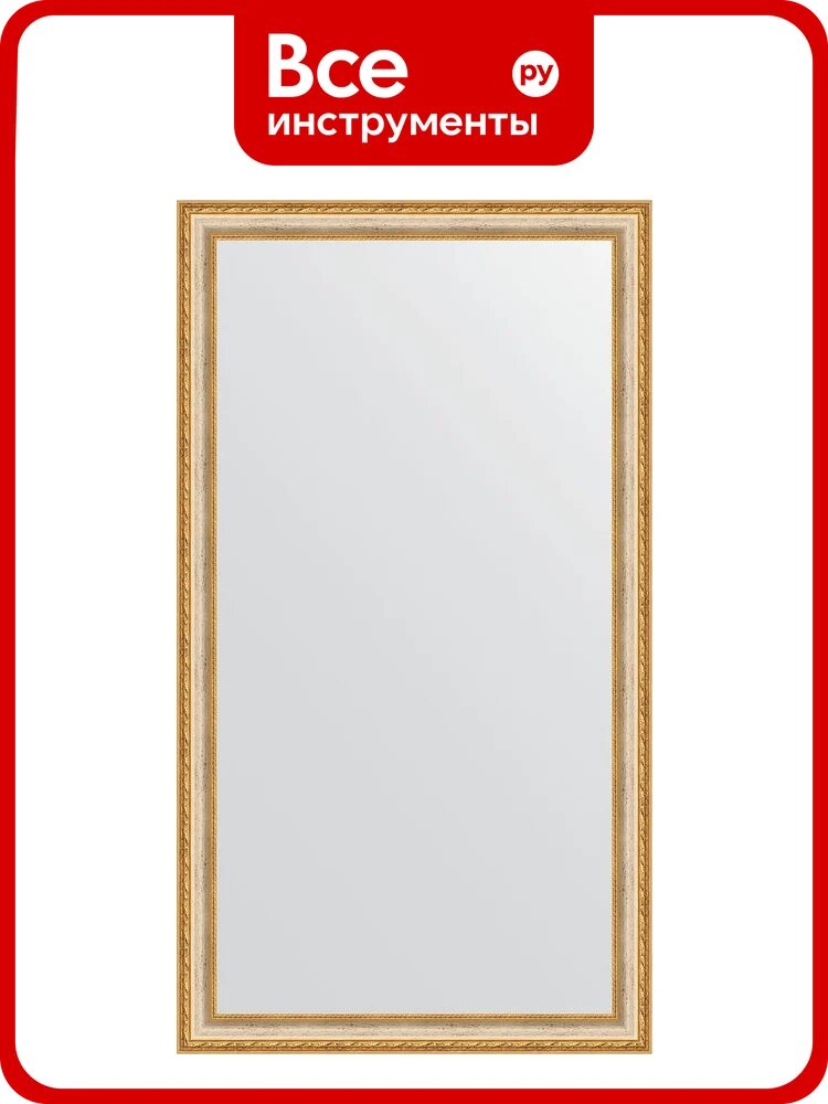 Зеркало EVOFORM в багетной раме - версаль кракелюр 64 mm (75x135 cm) 3301