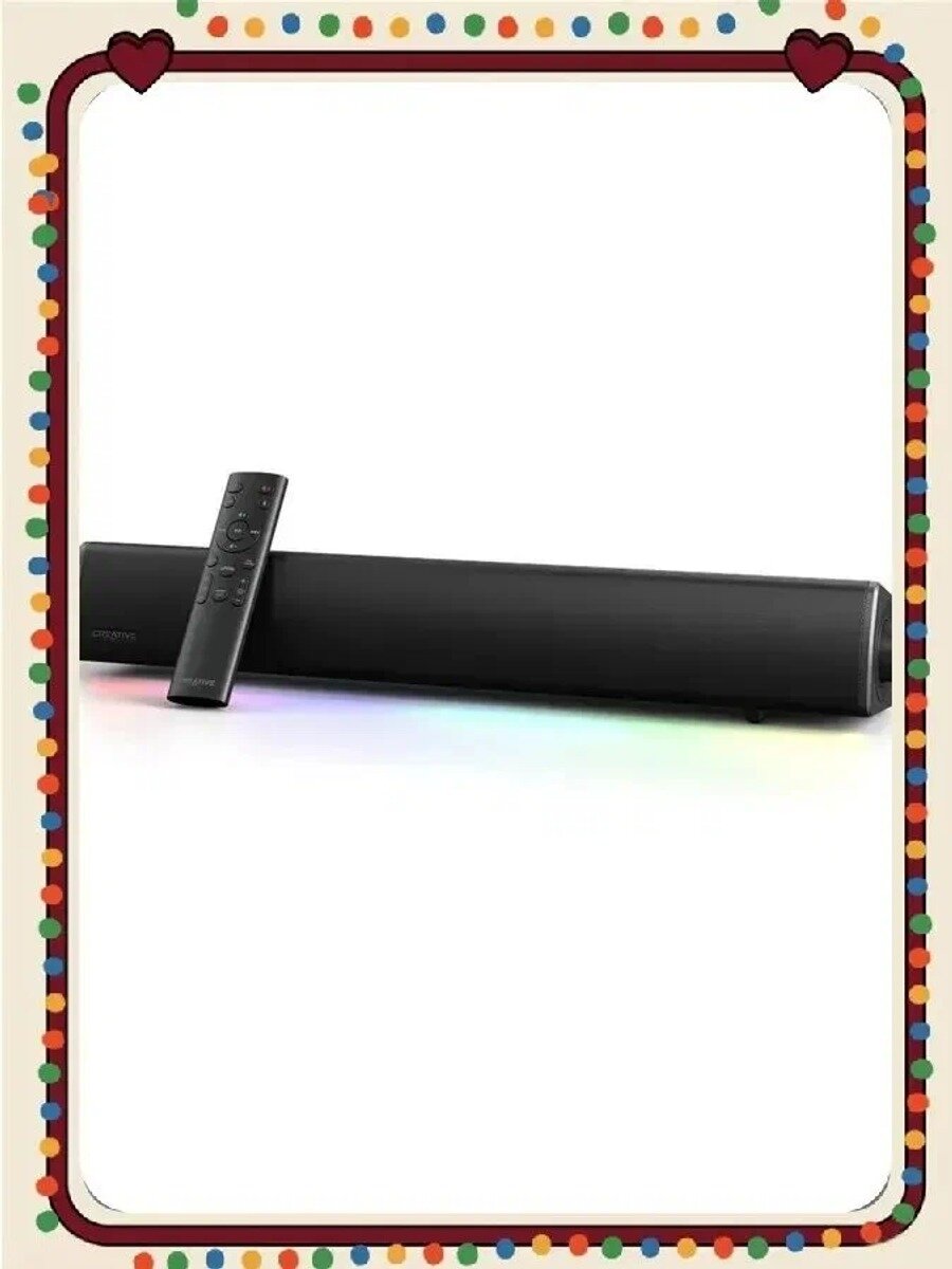 Эксклюзивный саундбар Creative Sound Blaster GS5 в черном цвете для ПК
