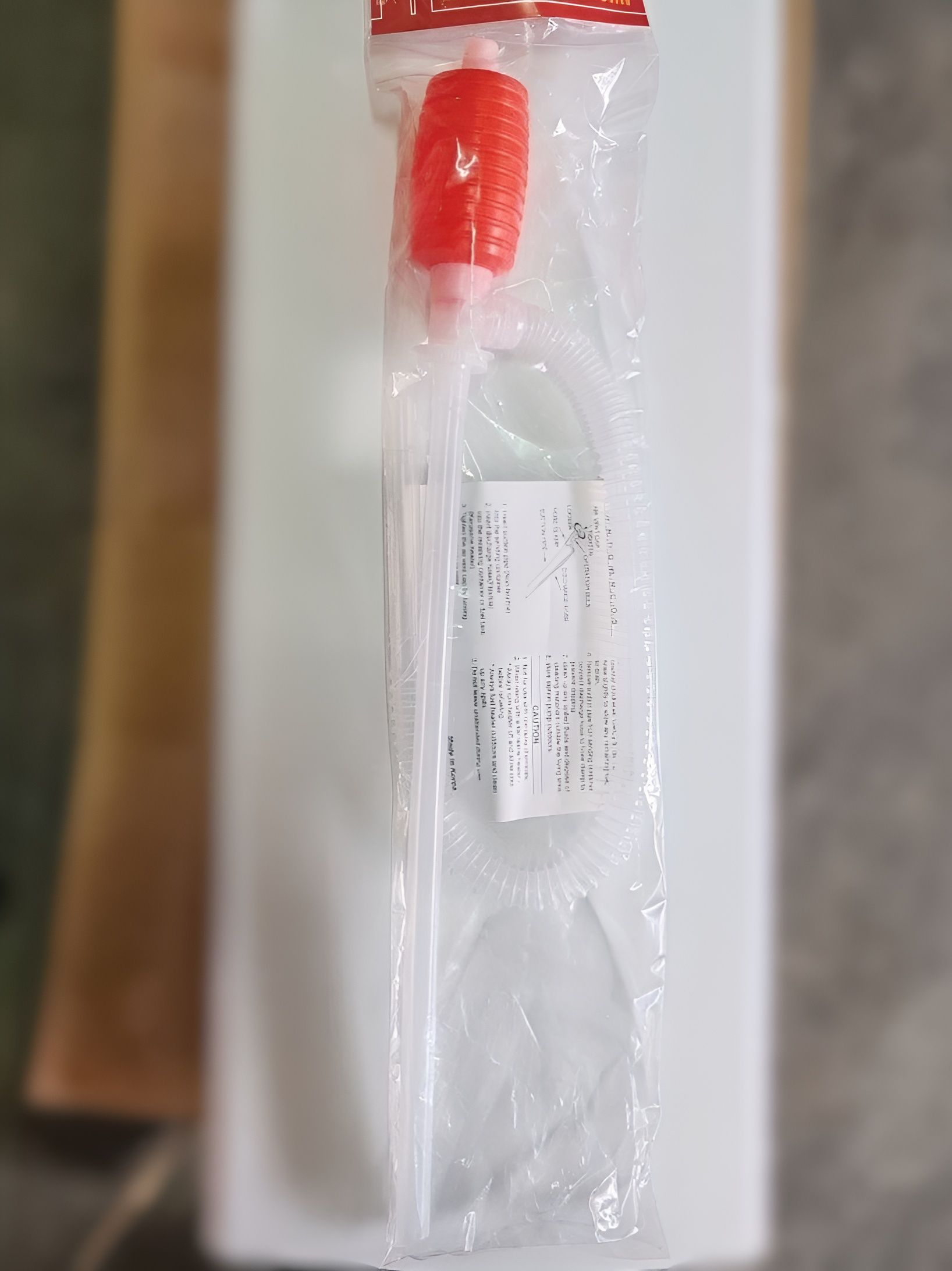 Насос для перекачивания топлива, шланг топливный с грушей DUKSHIN DP-14