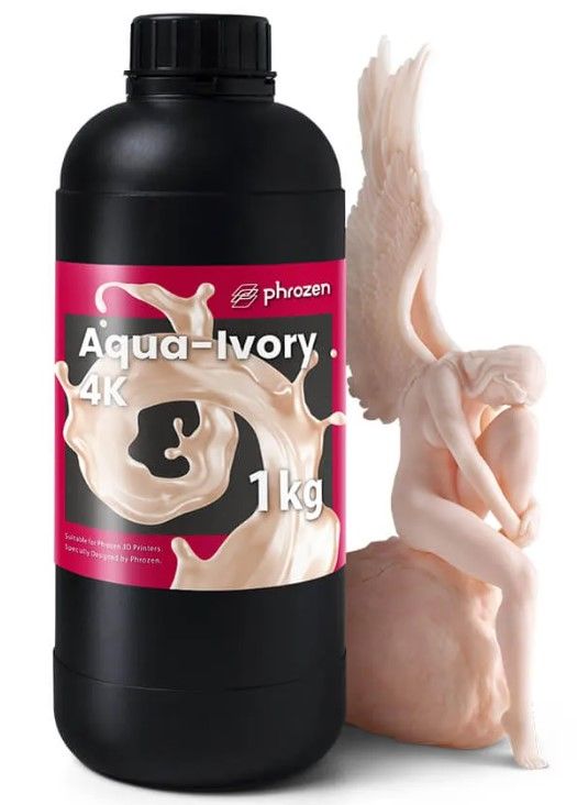 Фотополимерная смола Phrozen Aqua 4K Ivory V5, слоновая кость, 1 кг