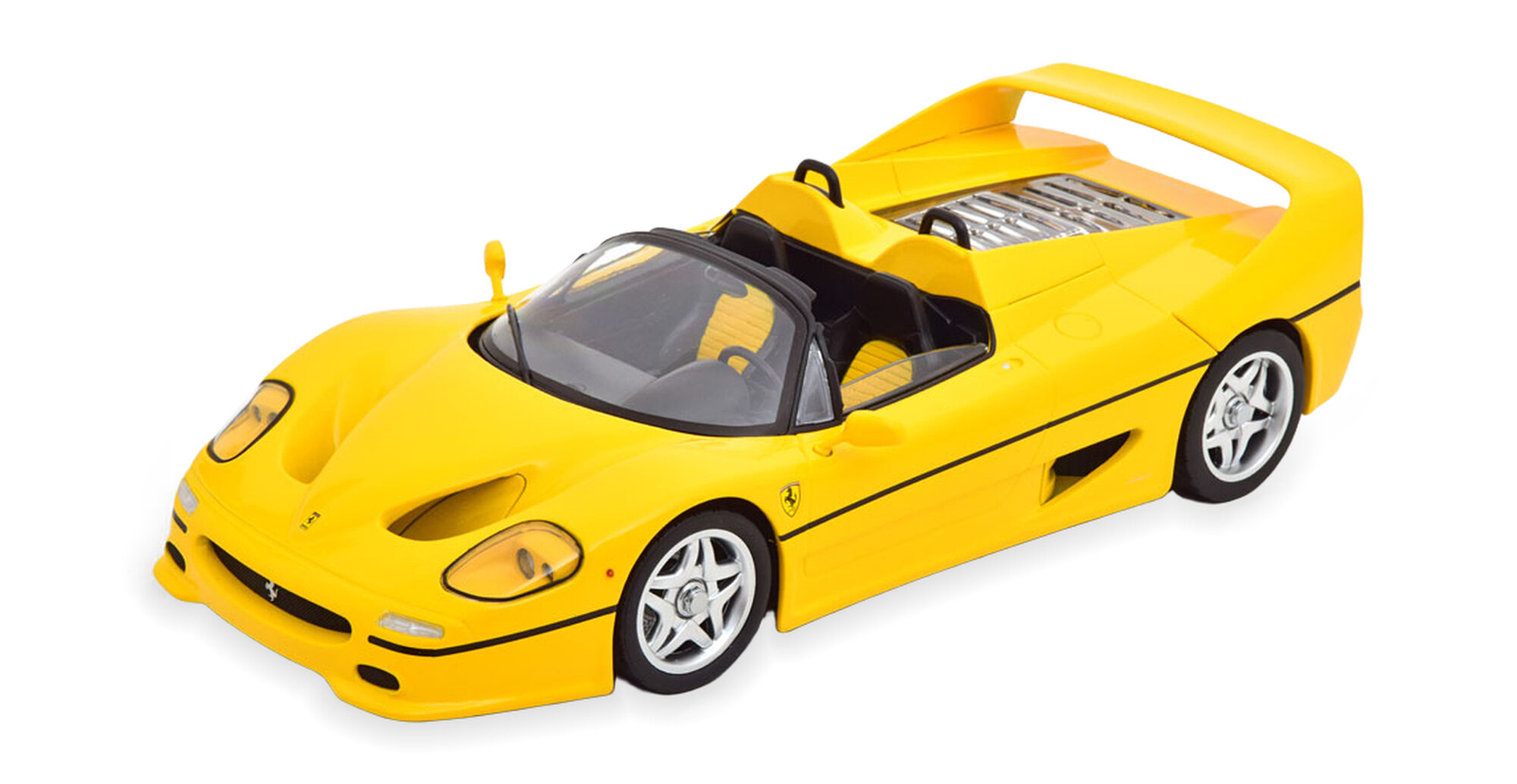 Модель коллекционная KK-SCALE Ferrari F50 convertible open 1995 yellow