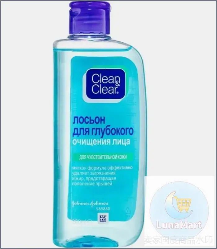 Лосьон для лица для глубокого очищения clean clear
