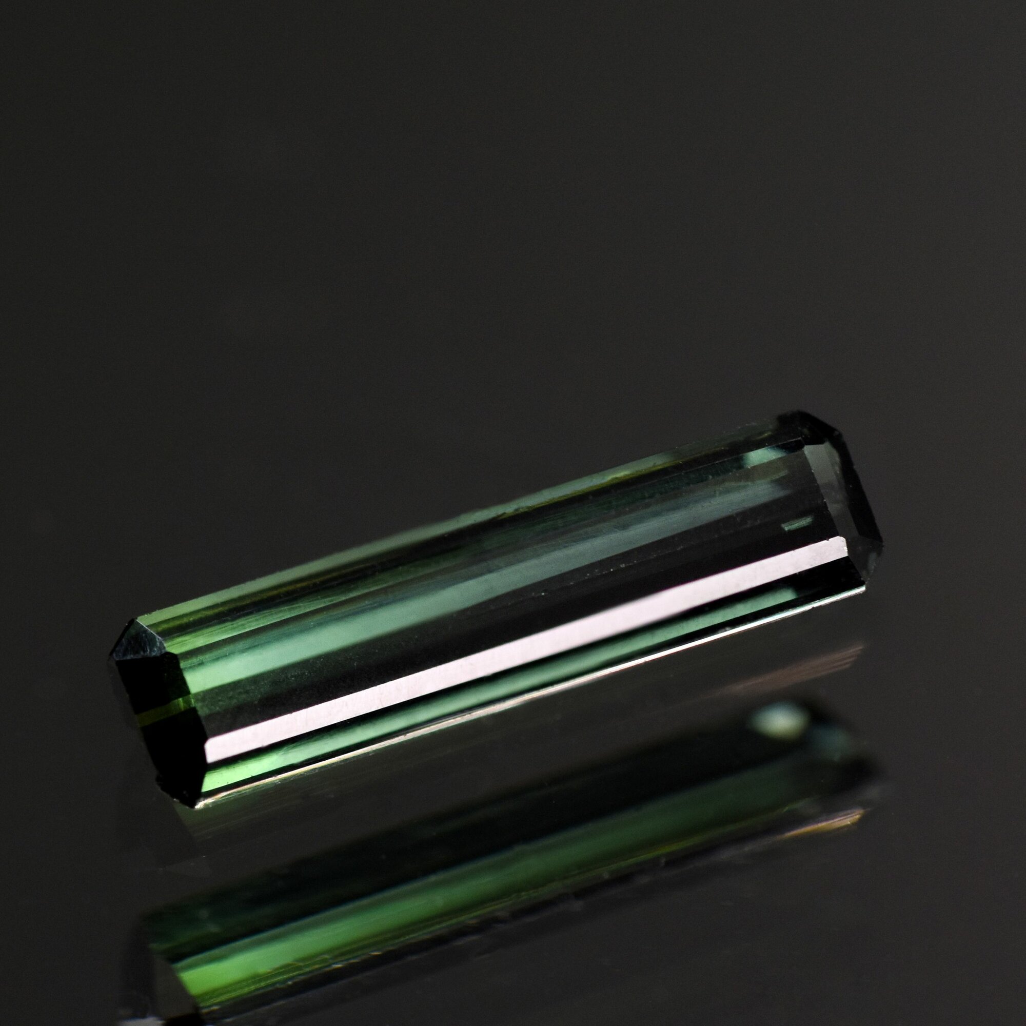 Турмалин Верделит 1.19ct. октагон (Мозамбик)