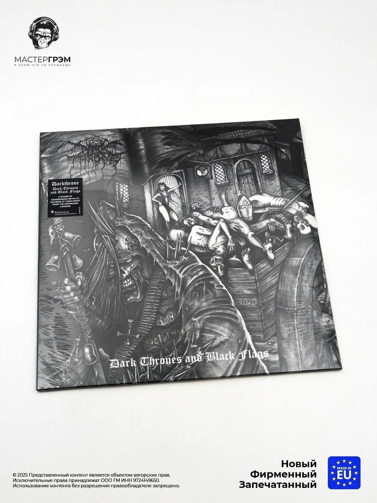 Виниловая пластинка Darkthrone - Dark Thrones And Black Flags (LP) 2025