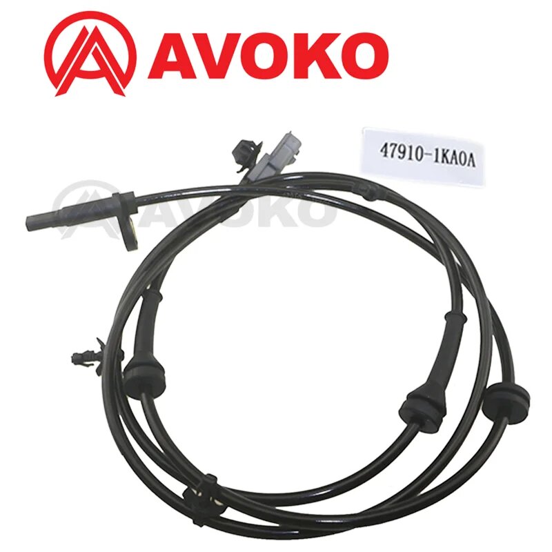 Передний датчик скорости колеса ABS для Nissan JUKE (F15) 1,5 1,6 dCi 2010-2014 47910-1KA0A, левый и правый, L/R