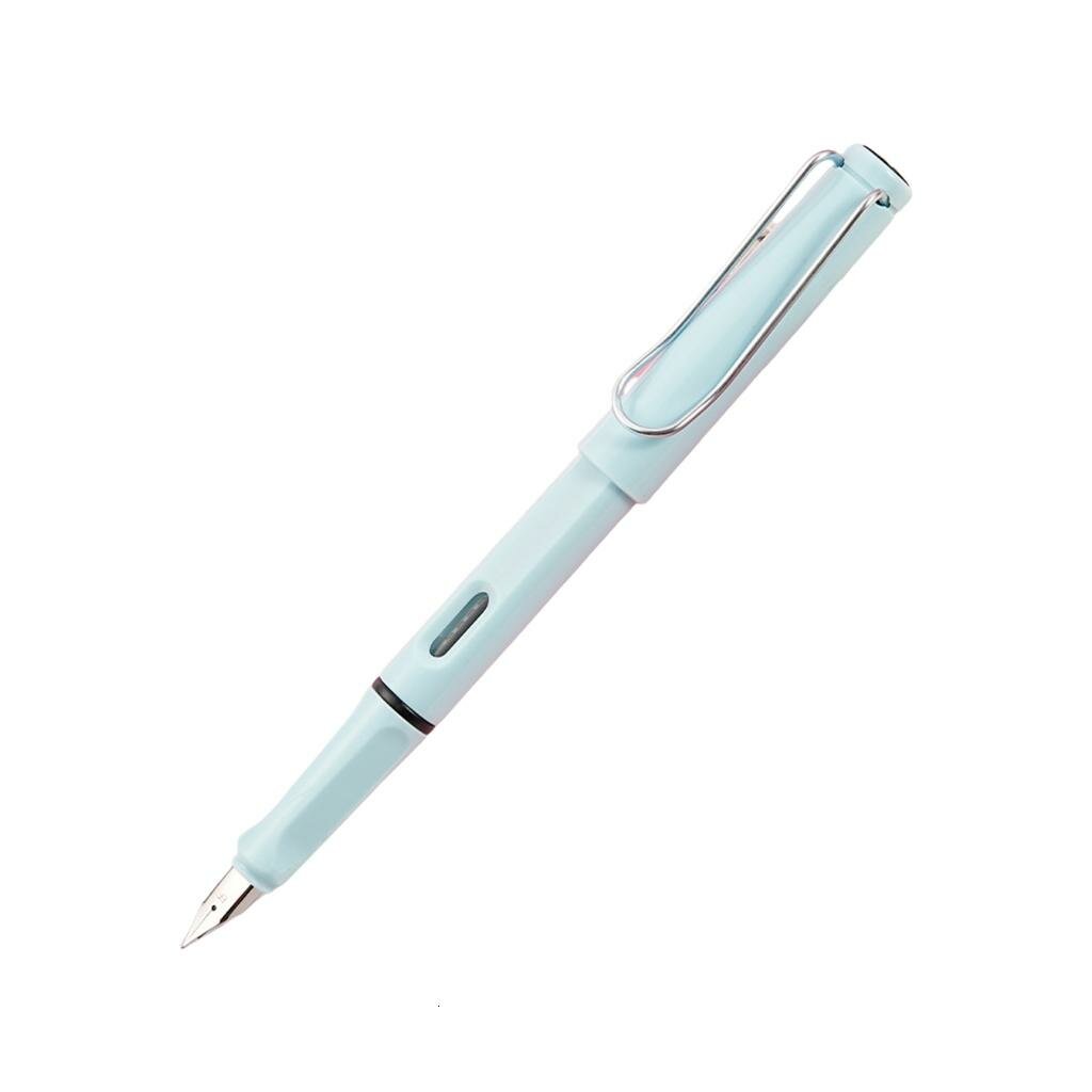 Перьевая ручка 0,38 мм / 0,5 мм, 0.5mm - Макарон светло-голубой