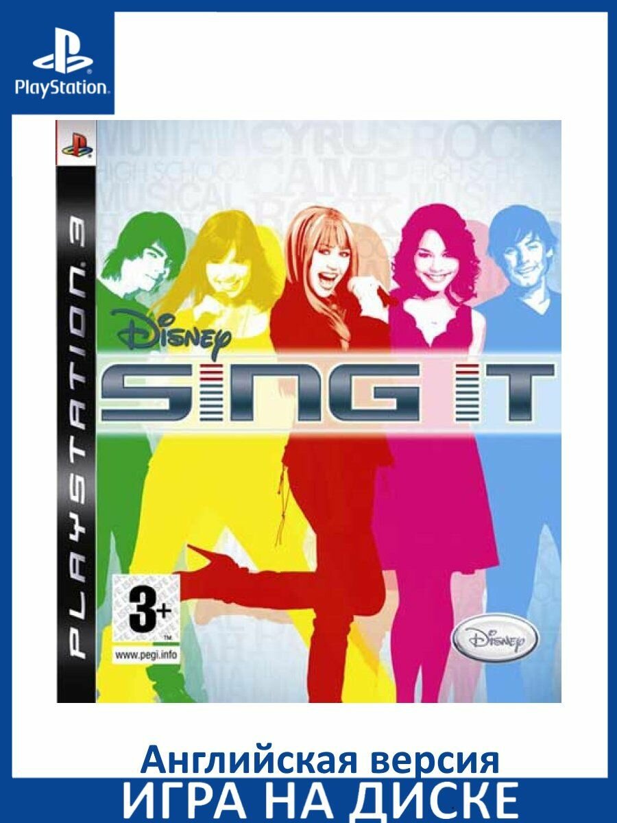 Игра Disney Sing It! PS3 Диск на PlayStation 3 Английская версия