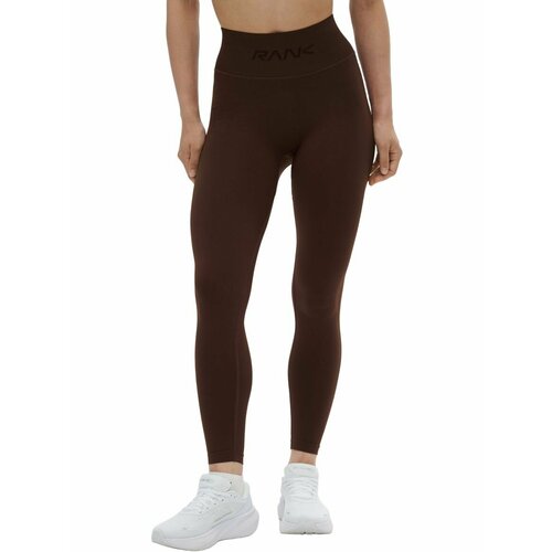 фото Тайтсы rank seamless leggings, размер l, коричневый