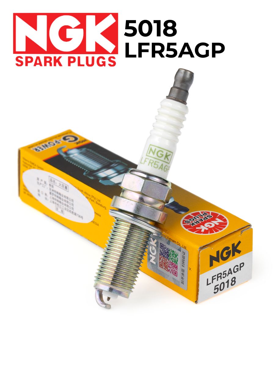 Свечи зажигания платиновые NGK 5018 LFR5AGP 4 шт