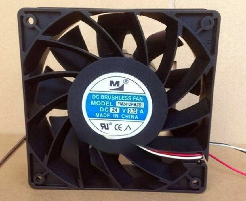 YM2412PMZB1 12038 12CM 24V 0.75A Инвертор Вентилятор большой емкости -