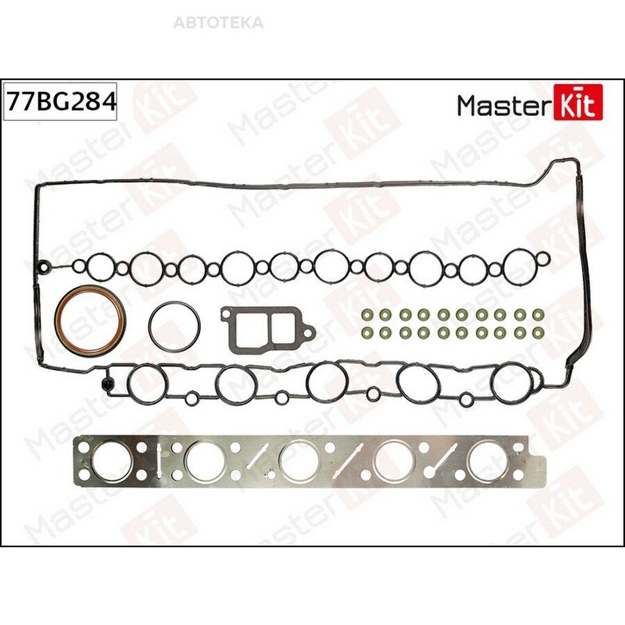 Комплект прокладок VOLVO D5244 T13/T18 верх MASTERKIT 77BG284