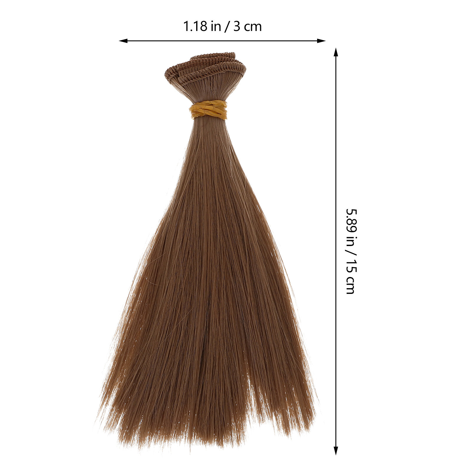5 Пcs Парики Для Кукол Волосы Изделия Из Материала PP Длина 15.00X3.00X2.00CM