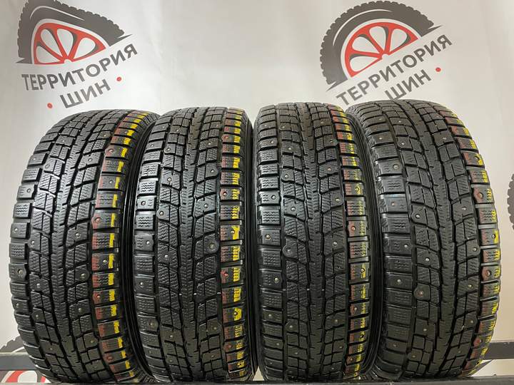 Комплект (4 шт) зимних БУ шин шипованные Dunlop SP Winter Ice 01 175/65 R14 20% износ