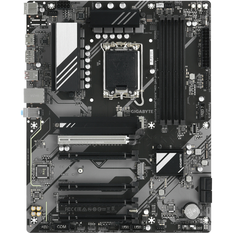 Материнская плата Gigabyte B760 DS3H GEN5, LGA1700, Intel B760 Express, ATX, DDR5 B760DS3HGEN5