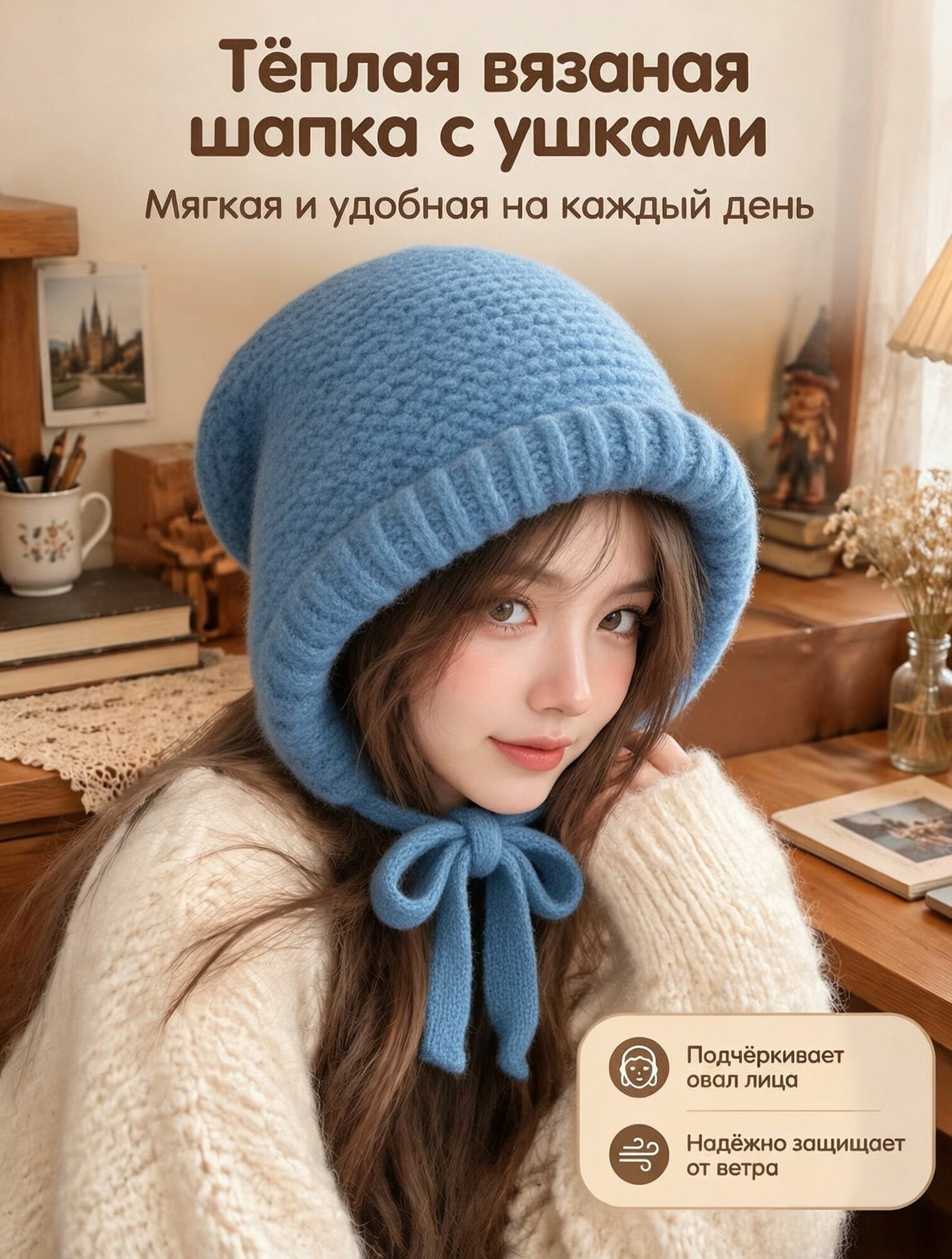 Чепчик  для женщин