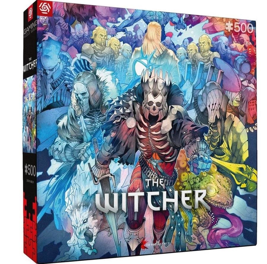 Пазл Good Loot "Ведьмак" Monster Faction, 500 элементов