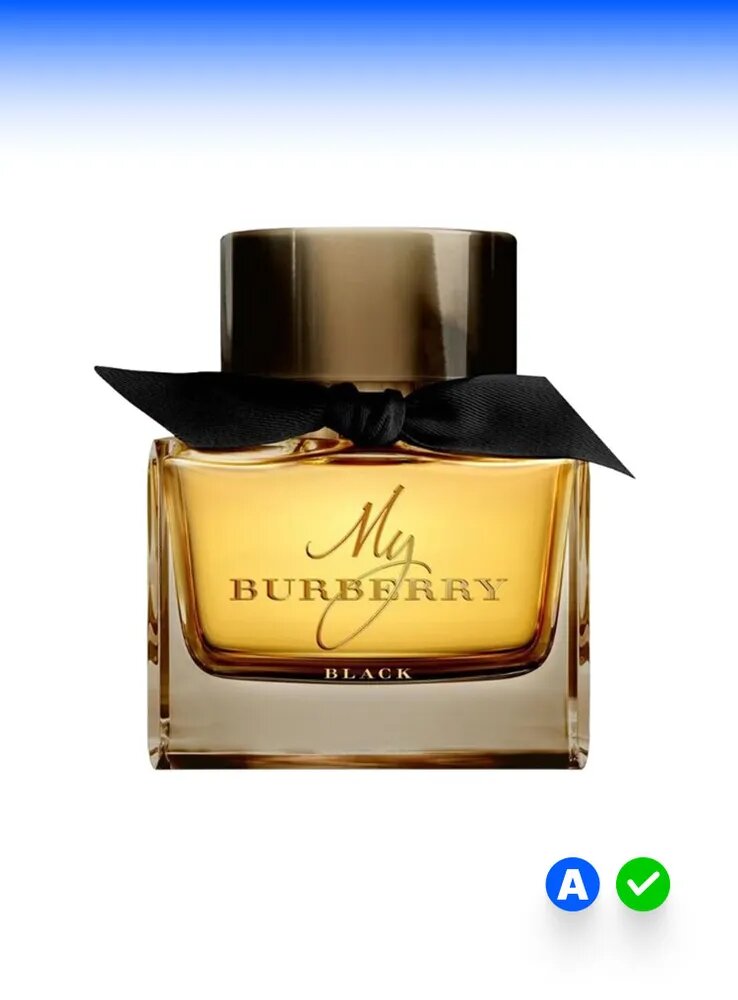 Духи для женщин восточные цветочные My Burberry Black Духи, 90 мл