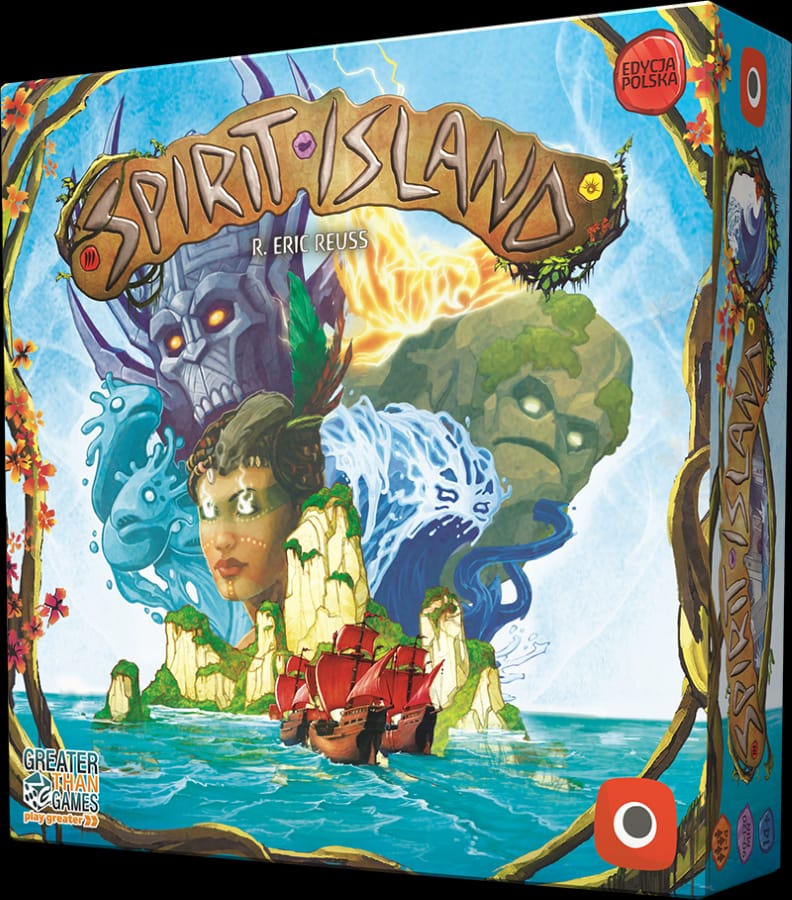 Настольная игра Portal Games Spirit Island, разноцветный