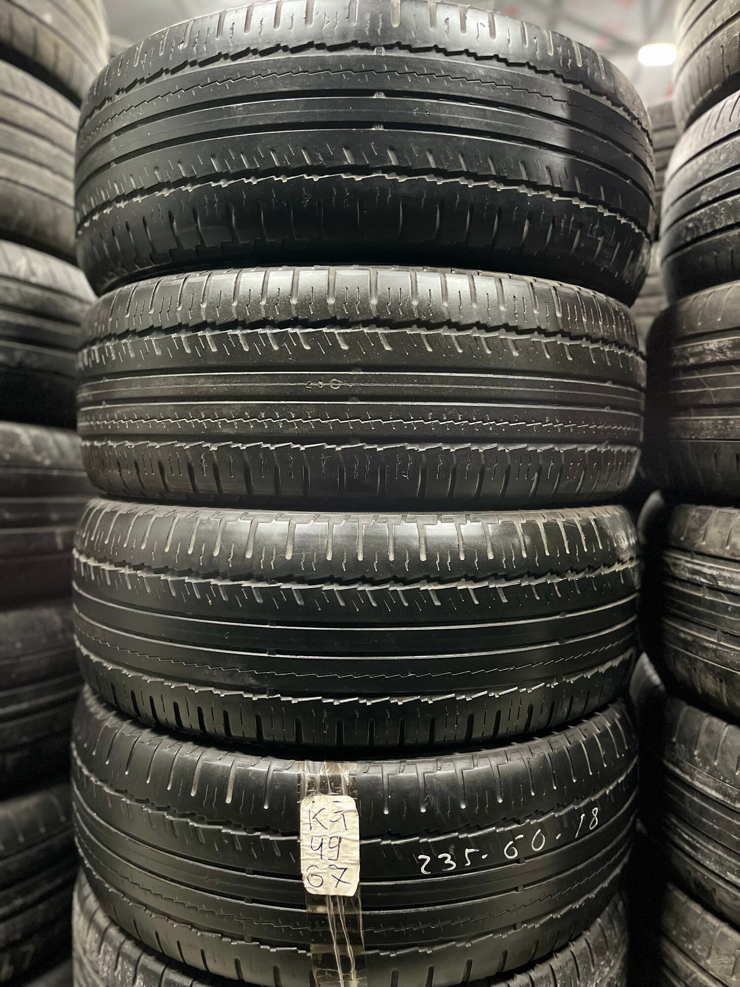 235-60-18 Nokian Nordman Летние б/у шины