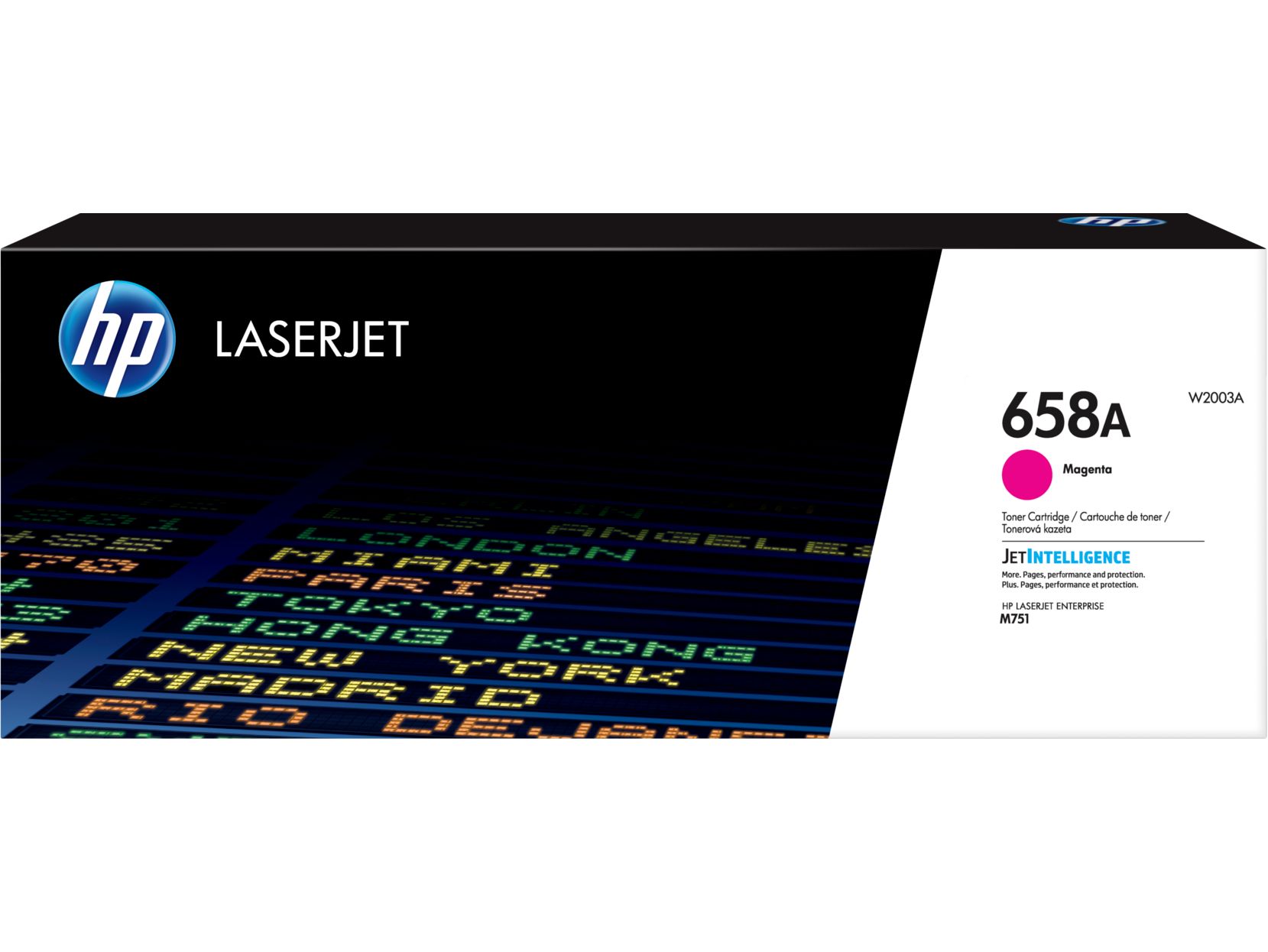 Картридж для лазерного принтера HP 658A Magenta (W2003A), официальная гарантия
