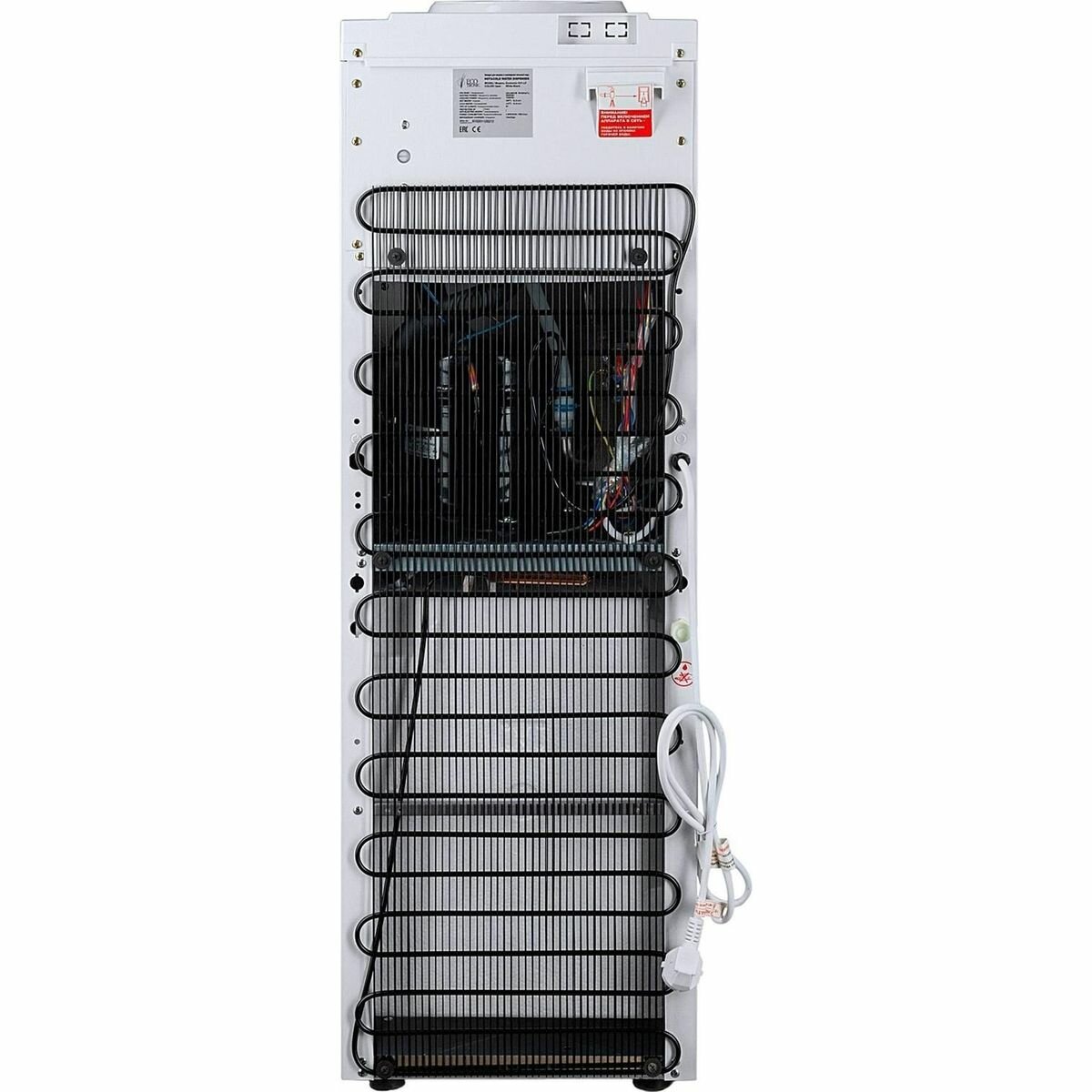 Кулер Ecotronic K21-LF white-black с холодильником, напольный (2090169)
