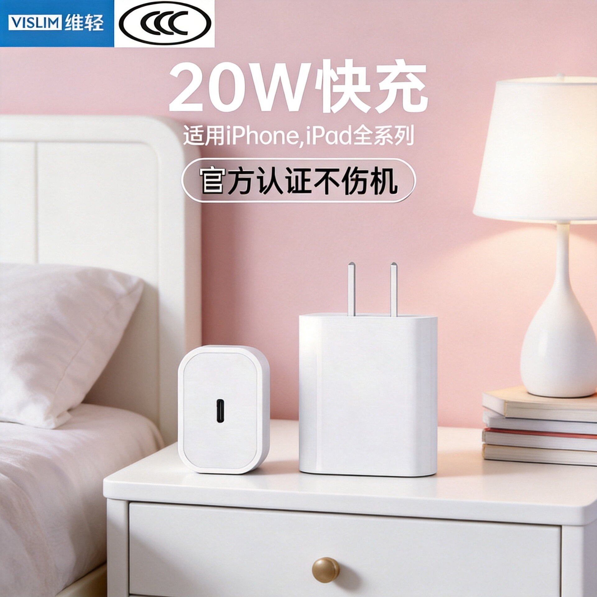 Сертифицированный 3C адаптер быстрой зарядки PD 20W K02 Type-C для смартфона отправка в день заказа
