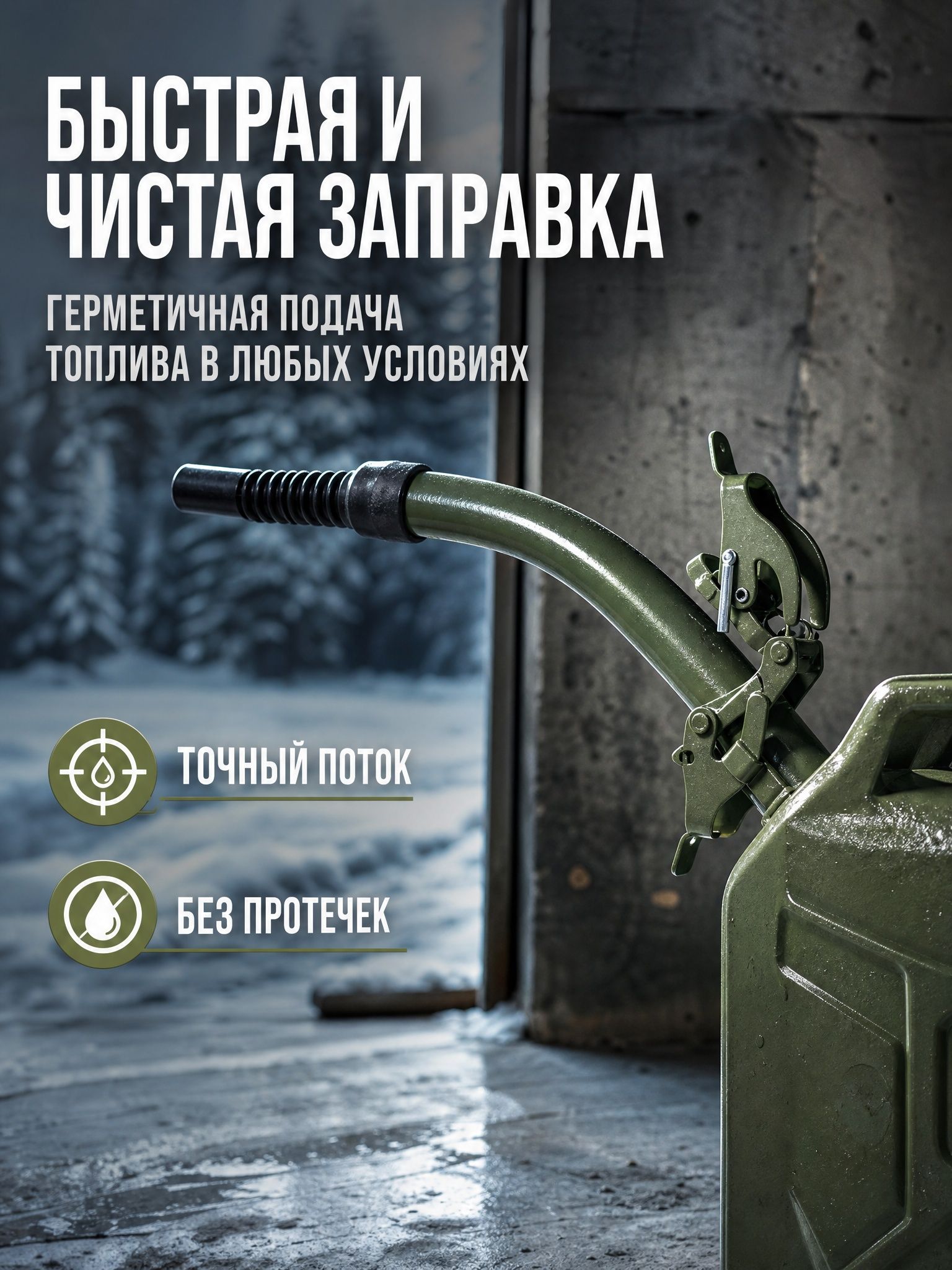 Удлинённый гибкий железный трубчатый маслоотводной патрубок диаметром 310 мм, морозостойкая и герметичная масляная бочка с замком и уплотн