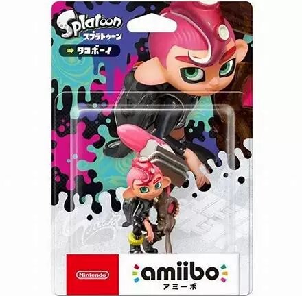 Фигурка осьминога-мальчика из серии Splatoon 3, высота 9 см, коллекционная аниме-фигурка