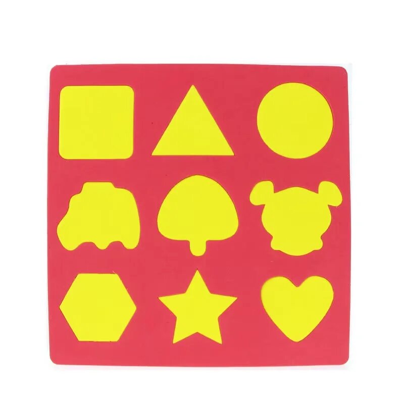 Магический коврик для рисования водой COOLPLAY DMSTAMP06 Желтый, Big EVA-Red