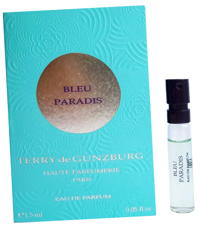 Пробник Terry De Gunzburg Bleu Paradis парфюмерной воды 1.5 мл - Голубой Рай Гинзбург