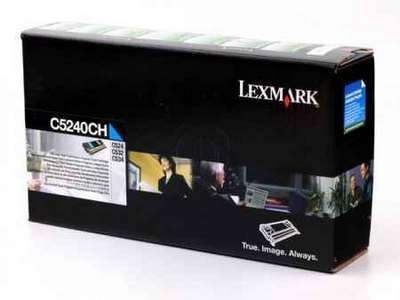 Картридж Lexmark C5240CH, голубой для Lexmark С524 (5000 стр.)